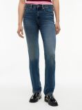 Blue Harlow Mid Rise Slim Jeans  Women