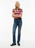 Blue Harlow Mid Rise Slim Jeans  Women