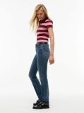 Blue Harlow Mid Rise Slim Jeans  Women