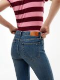 Blue Harlow Mid Rise Slim Jeans  Women