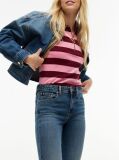 Blue Harlow Mid Rise Slim Jeans  Women