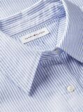 Blue Camasa Oxford Cu Croiala Regular   Femei