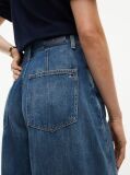 Blue High Rise Loose Balloon Jeans  Women