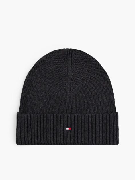 Gri Caciula Cu Casmir Hilfiger Flag   Barbati
