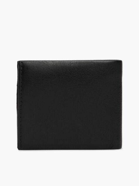 Negru Portofel Casual Bifold Din Piele  Barbati