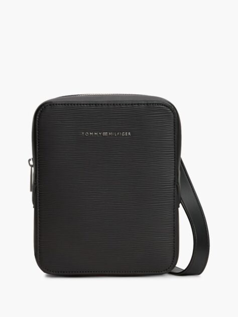 Negru Bag Geanta Reporter Crossbody TH Business   Barbati