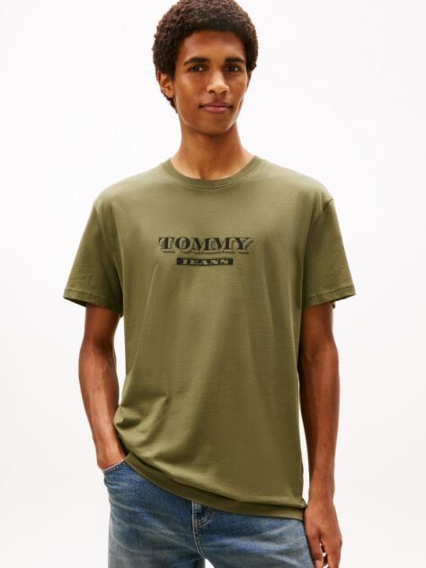Green Regular Logo Back Graphic Sweatshirt  Men