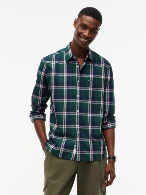 Multi Camasa Din Poplin Cu Croiala Regular  Barbati