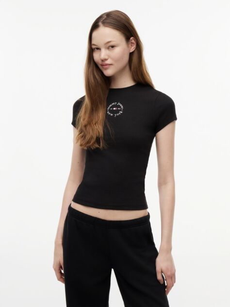 Black Slim T-Shirt  Women
