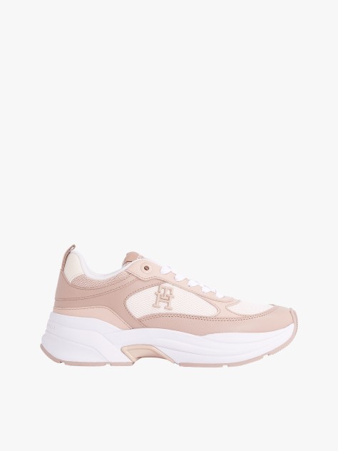 Multi Pantofi Sport Chunky Din Piele Cu Texturi Mixte  Femei