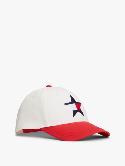 Rosu Sapca De Baseball Cu Steagul Statelor Unite In Culori Contrastante  Copii unisex