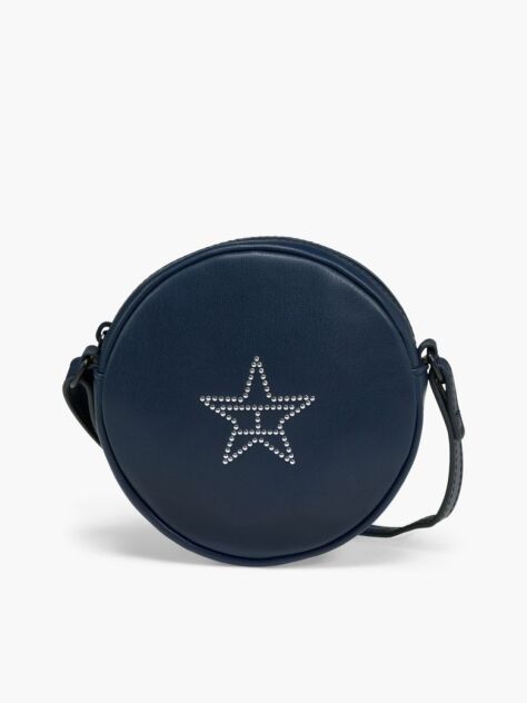 Blue Diamanté Star Flag Crossbody Bag  Girls