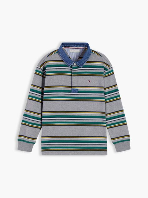 Multi Polo Rugby Denim   Baieti