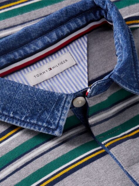 Multi Polo Rugby Denim   Baieti