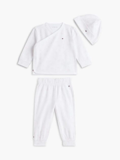 Alb Cutie De Cadou Cu T-Shirt Cu Maneca Lunga Si Imprimare  Nou nascuti
