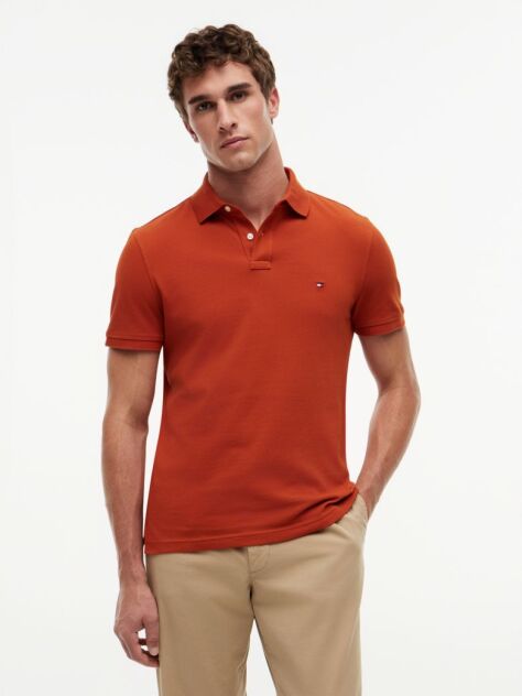 Rosu Polo Regular Fit 1985 Collection  Barbati