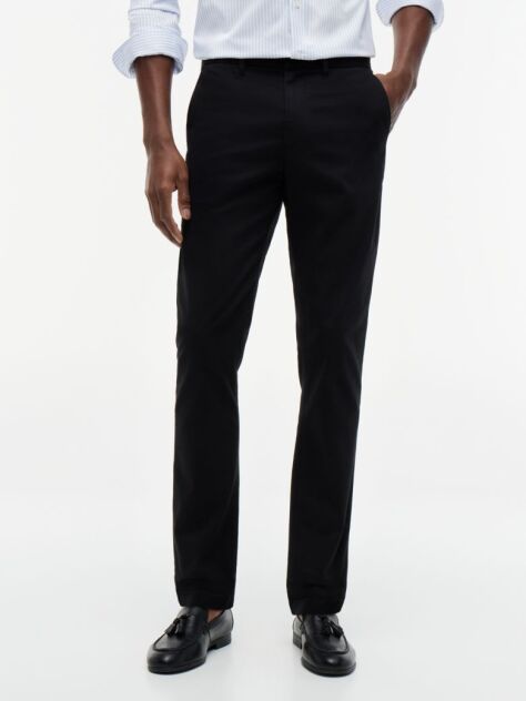 Black 1985 Collection Bleecker Slim Fit Chinos  Men