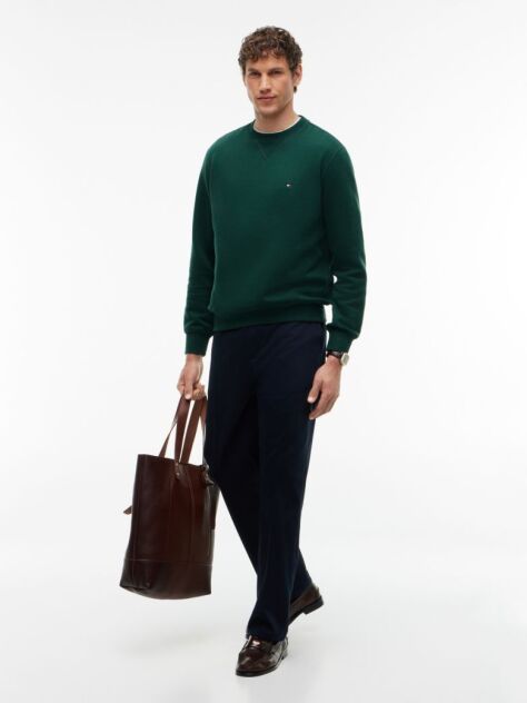Verde Hanorac Esential Fleece  Barbati