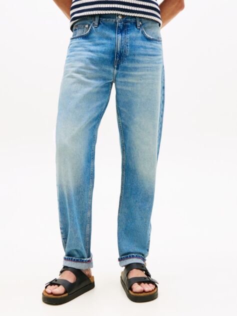 Blue Harlem Regular Tapered Leg Jeans  Men