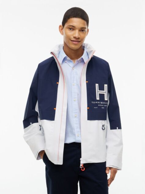 Multi Waterproof Colour-Blocked Regatta Windbreaker  Men