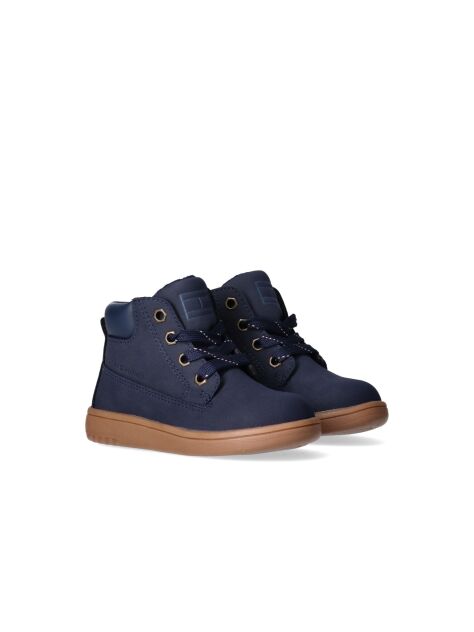 Blue Lace-Up Bootie  Kids Unisex