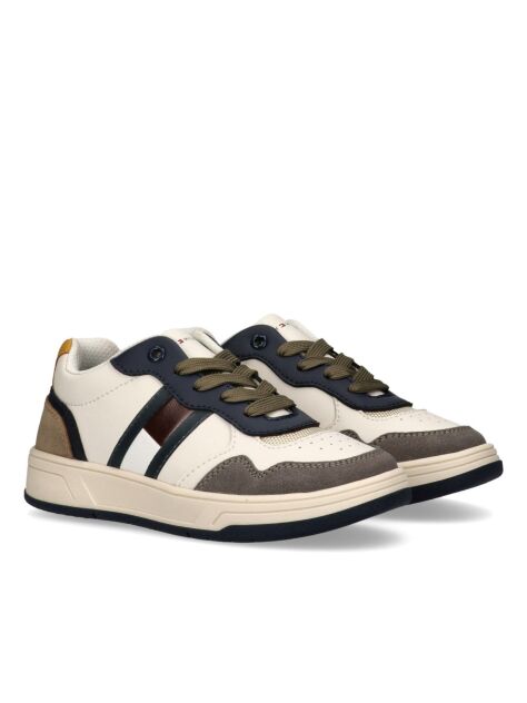 Multi Adidasi Cu Mix De Texturi Si Steag  Copii unisex