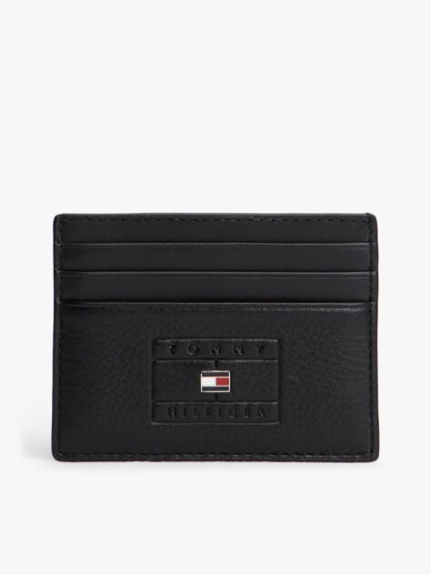 Negru Casual Portcard Din Piele  Barbati