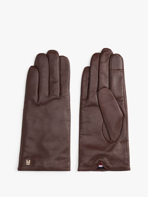 Maro Manusi Din Piele Cu Placa Chic TH Monogram  Femei