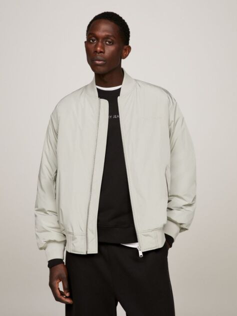 Grey Classics Tonal Logo Bomber Jacket  Men