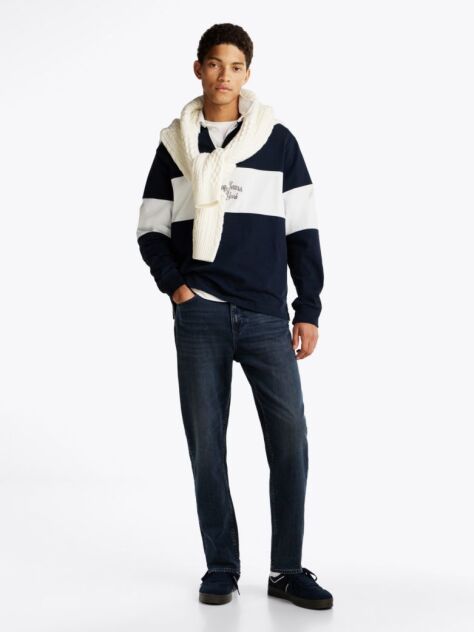 Denim Isaac Relaxed Tapered Leg Jeans  Men