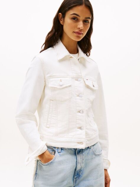 Denim Jacheta De Tip Trucker Din Jeansi Cu Croiala Regulata  Femei