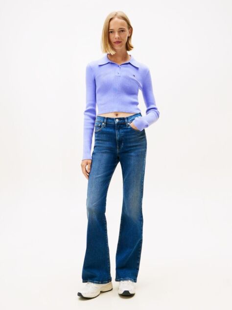 Denim Sylvia High Rise Skinny Flared Jeans  Women