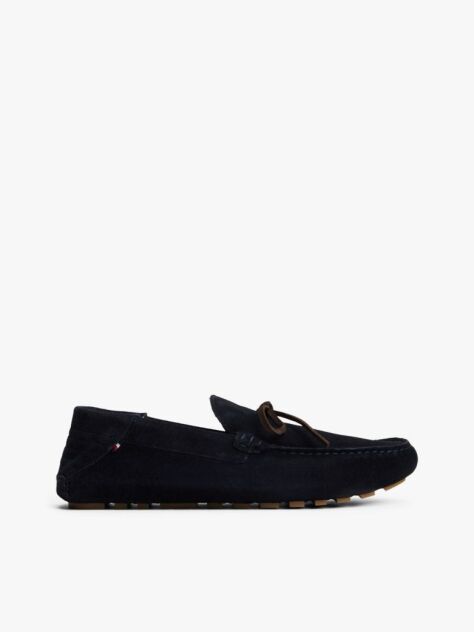 Blue Suede Cleat Driver Shoes  Men
