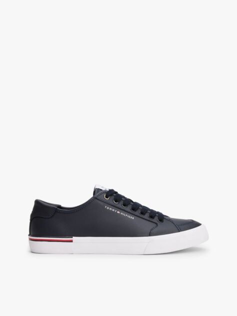 Blue Pantofi Sport Cu Logo Debossat  Barbati
