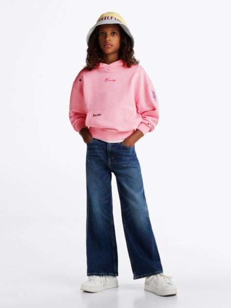 Blue Jeans Larg Dark Wash  Fete