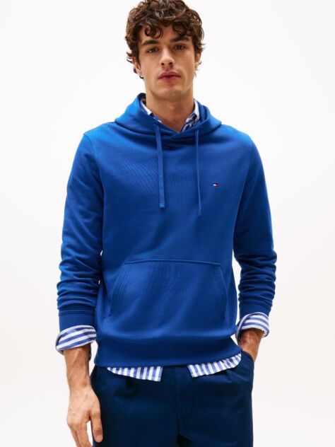 Blue Flag Embroidery Terry Hoody  Men