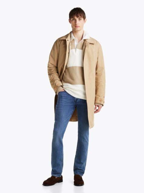 Blue Bleecker Slim Straight Leg Jeans  Men