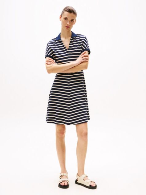 Multi Rochie Mini Polo Cambrata Si Evazata  Femei