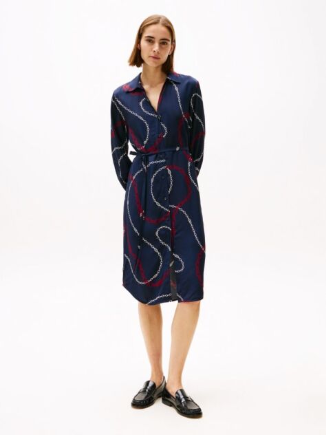 Multi Belted Midi Shirt Dress  Women