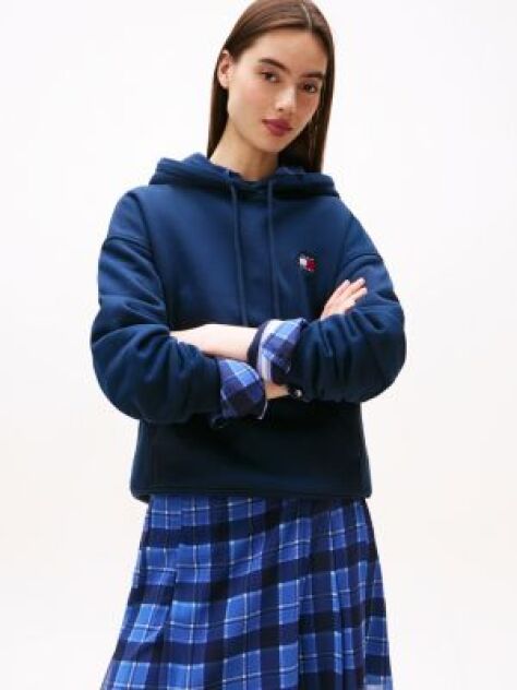 Blue Badge Boxy Fit Hoody  Women