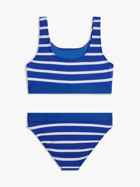 Multi Original Logo Print Bralette Bikini Set  Girls