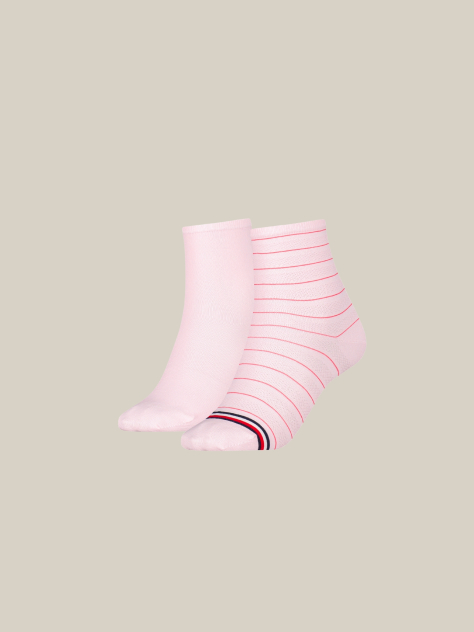 Pink TH Preppy Women's Short Socks 2 pack  Women