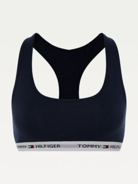 Blue Cotton Bralette Iconic  Women