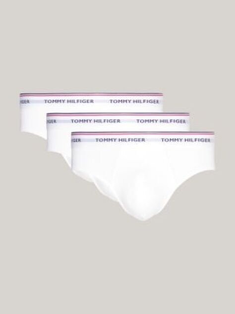 Alb 3-Pack Chiloti Din Bumbac  Barbati