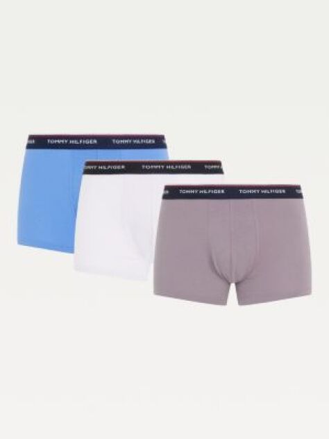 Multi 3-Pack Boxeri Cu Logo Repetat Premium Essential  Barbati