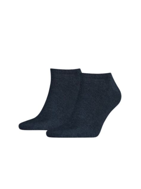 Black 2-Pack Men Plain Trainer Socks  Men