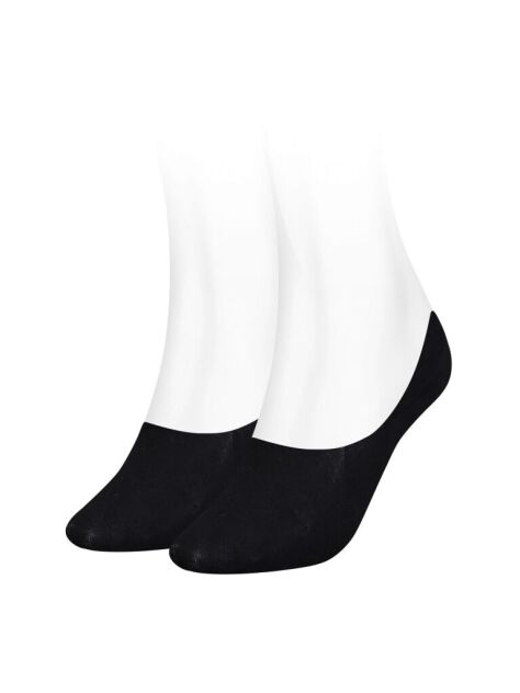 Black Tommy Hilfiger Women's Footie 2 pack  Women
