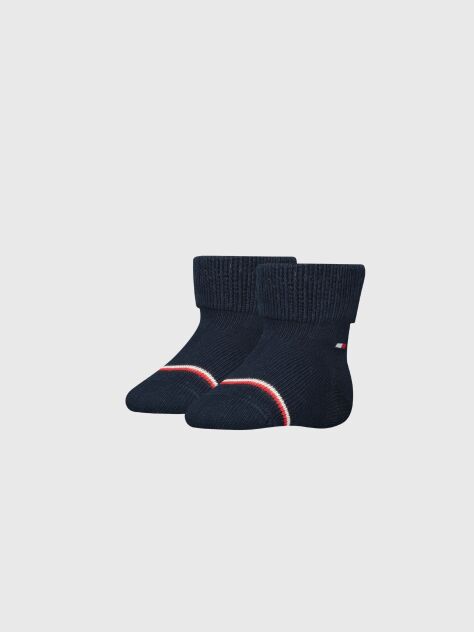 Blue Tommy Hilfiger Baby Classic Socks 2 Pack  Newborn