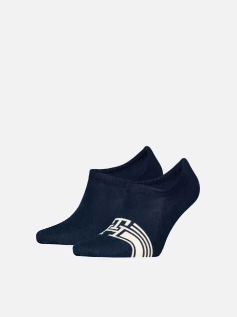 Blue 2 Pack - Sosete Invisible Footie Pentru Barbati Tommy Hilfiger  Barbati