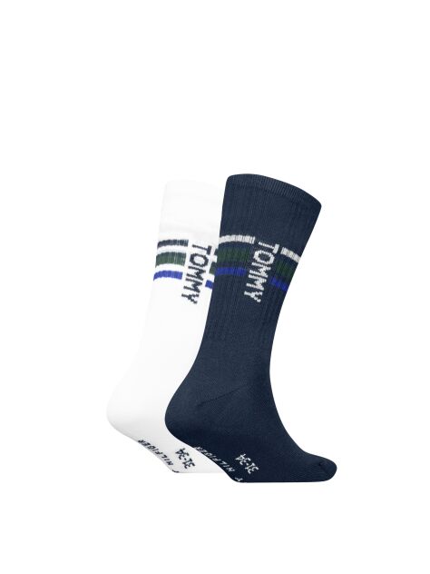 Multi Tommy Hilfiger Kids' Crew Socks 2 Pack  Kids Unisex